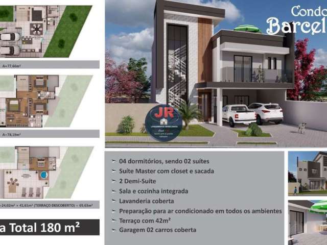 Casa em condomínio à venda no bairro Uberaba - Curitiba/PR
