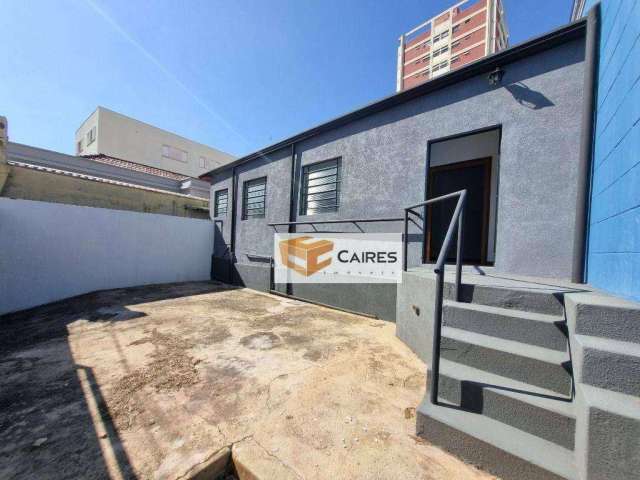 Casa para alugar, 50 m² por R$ 1.754,30/mês - Centro - Campinas/SP