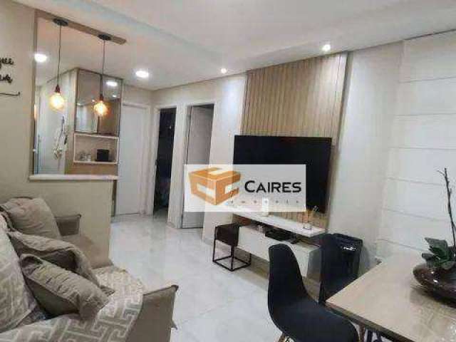 Apartamento com 2 dormitórios à venda, 42 m² por R$ 260.000,00 - Fazenda Lagoa - Campinas/SP