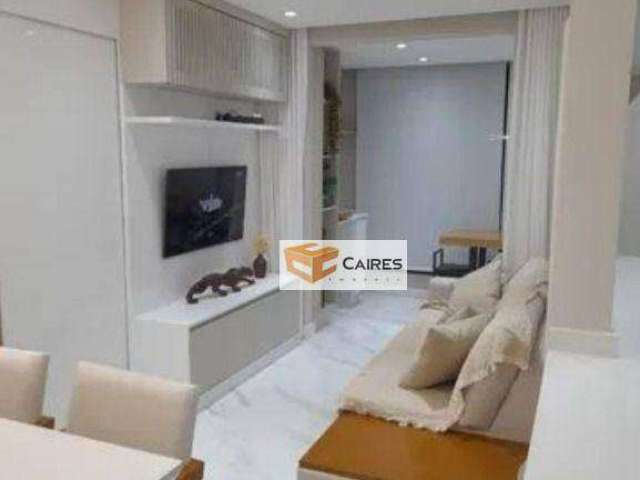 Apartamento com 2 dormitórios à venda, 65 m² por R$ 820.000,00 - Botafogo - Campinas/SP