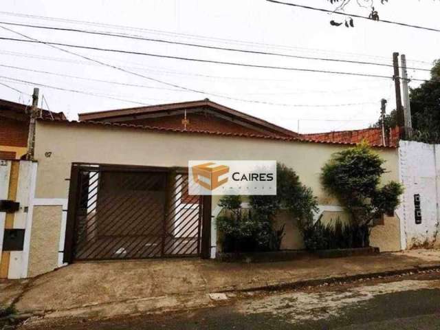 Casa com 3 dormitórios à venda, 170 m² por R$ 619.000 - Jardim Boa Esperança - Campinas/SP