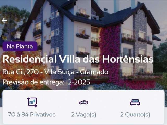 Apartamento com 2 quartos à venda na Rua Gil, 270, Vila Suiça, Gramado por R$ 1.502.000