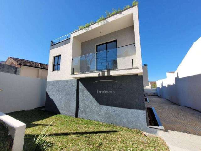 Sobrado com 3 dormitórios à venda, 141 m² por R$ 749.000,00 - Santa Felicidade - Curitiba/PR