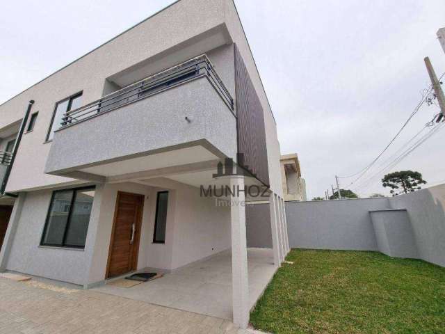 Sobrado com 3 dormitórios à venda, 133 m² por R$ 660.000,00 - Santa Felicidade - Curitiba/PR