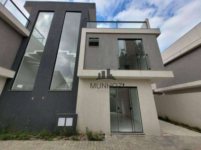 Sobrado com 3 dormitórios à venda, 84 m² por R$ 470.000,00 - Alto Boqueirão - Curitiba/PR