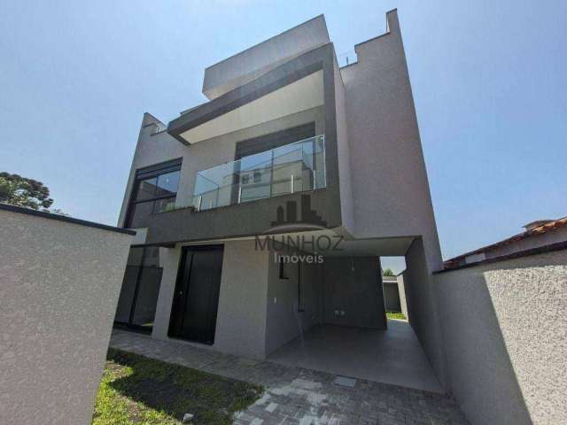 Sobrado com 3 dormitórios à venda, 183 m² por R$ 1.421.000,00 - Santa Felicidade - Curitiba/PR