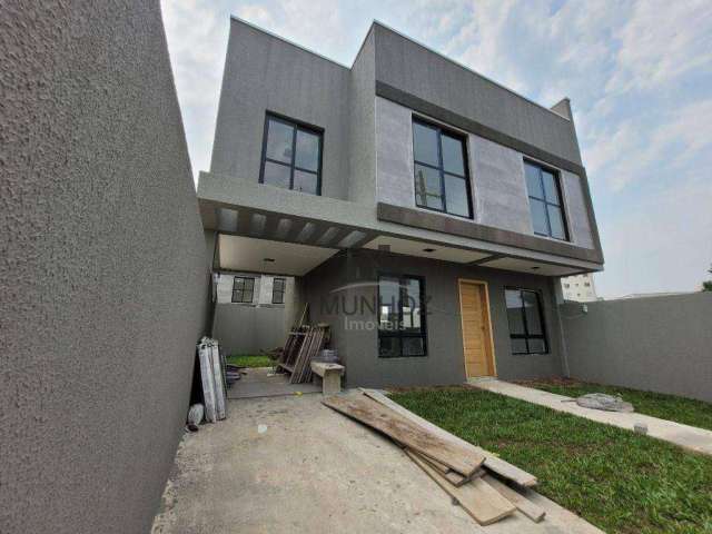 Sobrado com 3 dormitórios à venda, 100 m² por R$ 689.000,00 - Lindóia - Curitiba/PR