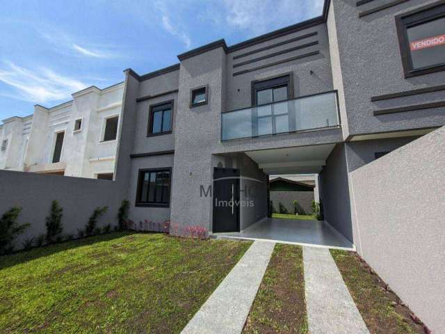 Sobrado com 3 dormitórios à venda, 109 m² por R$ 680.000,00 - Santa Felicidade - Curitiba/PR