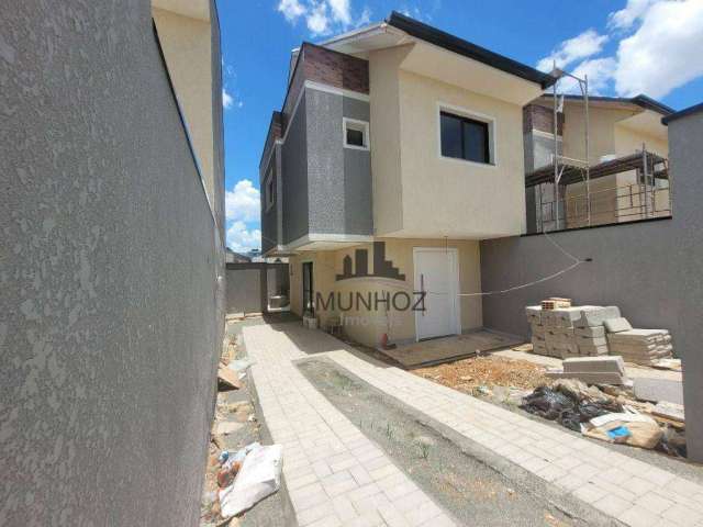 Sobrado com 3 dormitórios à venda, 107 m² por R$ 630.000,00 - Xaxim - Curitiba/PR