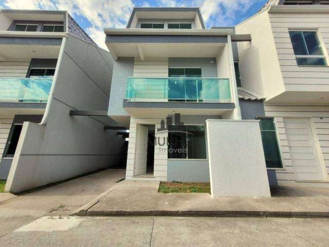 Sobrado com 3 dormitórios à venda, 108 m² por R$ 560.000,00 - Cajuru - Curitiba/PR