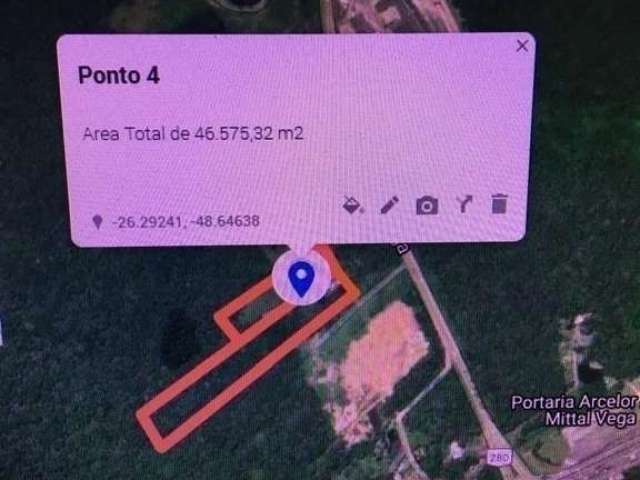 Área Industrial, Terreno Industrial, de frente para BR 280, próximo da Fecoagro e ArcelorMital, Potencial para Porto Seco