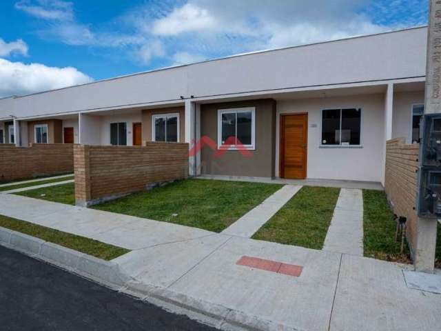 Casa em condomínio fechado com 2 quartos à venda na Rua Jaguariaíva, Estados, Fazenda Rio Grande, 42 m2 por R$ 209.000