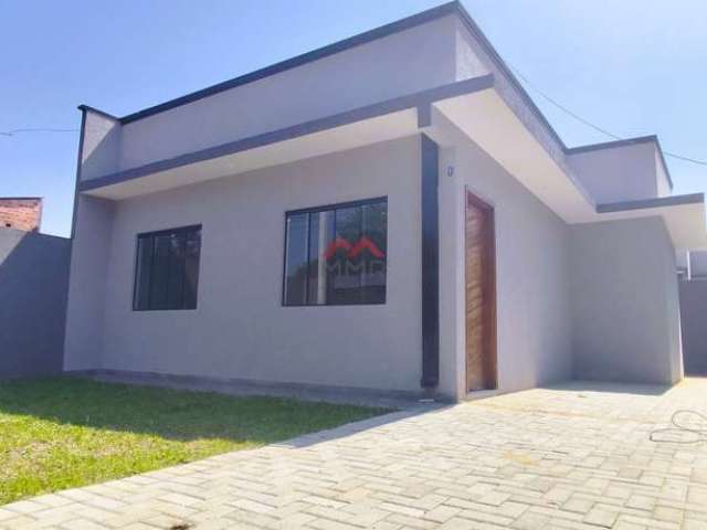 Casa com 3 quartos à venda na Rua Ivaí, Iguaçu, Araucária, 78 m2 por R$ 470.000