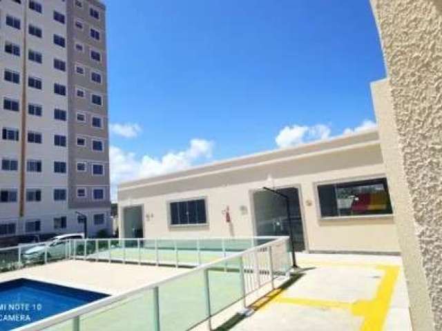 Apartamento 2/4 com varanda, nascente no complexo solar de vilas