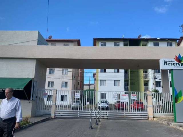 Apartamento novo 2/4 com varanda em lauro de freitas