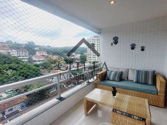 Cobertura com 3 quartos à venda na Estrada Pau-ferro, Pechincha, Rio de Janeiro, 178 m2 por R$ 1.200.000