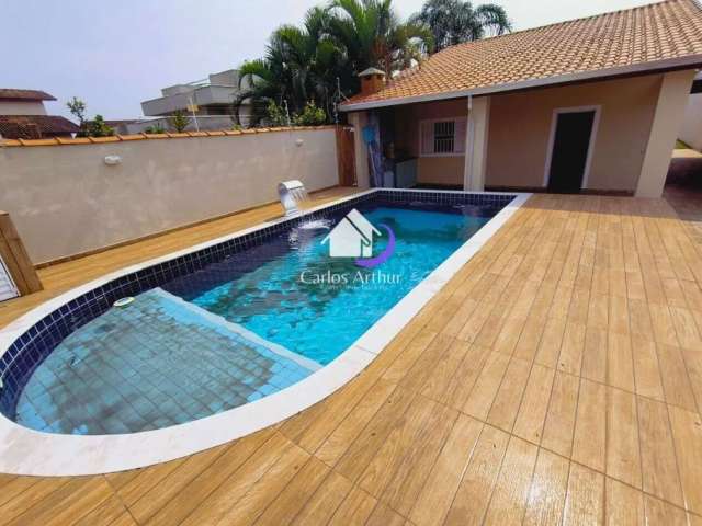 Casa com 2 dormitórios à venda, 156 m² por R$ 580.000,00 - Jardim Bopiranga - Itanhaém/SP  + Mesa de sinuca de brinde