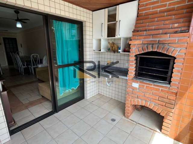 APARTAMENTO PRAIA GRANDE com 2 dormitórios sendo 1 suíte,2 vagas de garagem,varanda gourmet com churrasqueira