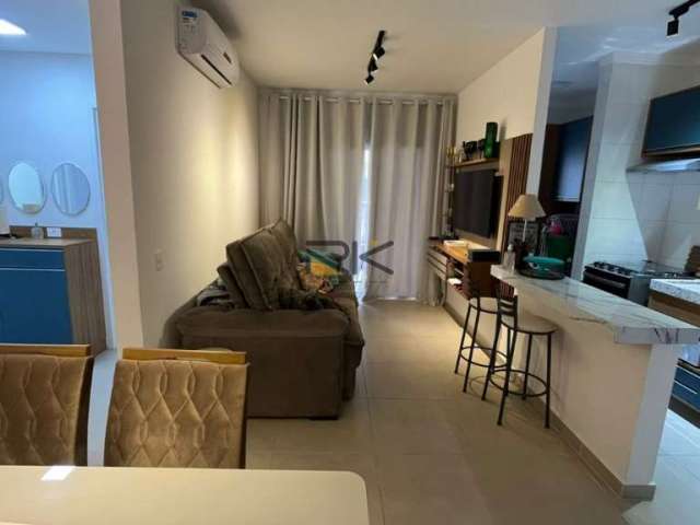 APARTAMENTO PRAIA GRANDE com 2 dormitórios sendo 1 suíte,1 vaga de garagem,varanda gourmet com churrasqueira,sala 2 ambientes