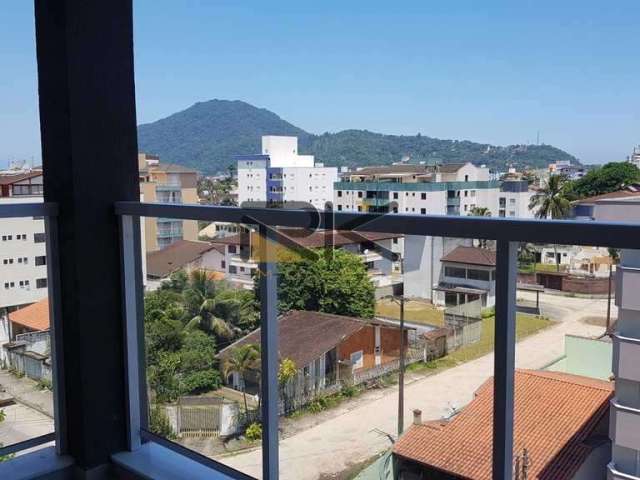 Apartamento no bairro do itaguá 2 dormitórios sendo 1 suíte, varanda gourmet, 1 vaga garagem e armário náutico, piscina e elevador