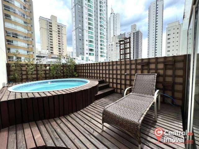 Apartamento com 2 dormitórios, sendo 1 suíte para locação de temporada, 120 m² por R$ 1.500/dia - Centro - Balneário Camboriú/SC