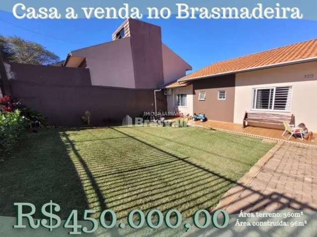 Casa com 3 quartos à venda na Rua Bom Princípio, 150, Brazmadeira, Cascavel, 96 m2 por R$ 450.000