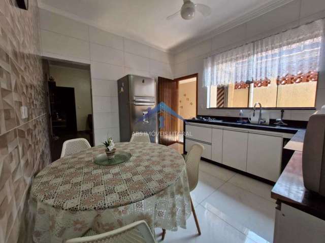 Casa com 3 quartos à venda na Avenida Anita Barrella, 401, Balneário Maracanã, Praia Grande, 82 m2 por R$ 590.000