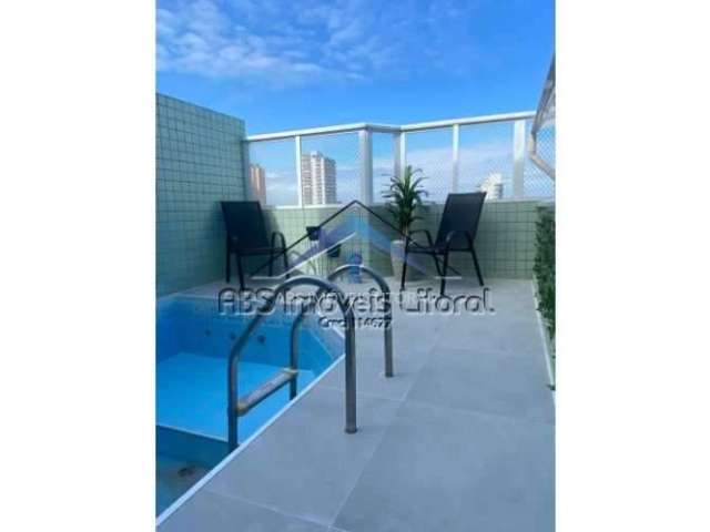 Cobertura com 3 dorms, Guilhermina, Praia Grande - R$ 500 mil, Cod: 3532