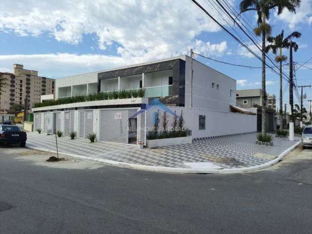 Casa em condomínio fechado com 2 quartos à venda na Rua Maximina Idelfonso Ventura, 286, Vila Caiçara, Praia Grande, 67 m2 por R$ 390.000