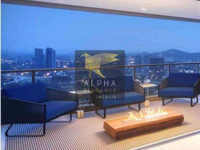 Apto canvas hight house em alphaville conceito de  casa aerea