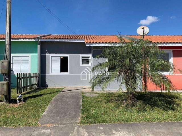 Casa com 2 dormitórios, 40 m² - venda por R$ 160.000,00 ou aluguel por R$ 1.065,81/mês - Orfãs - Ponta Grossa/PR