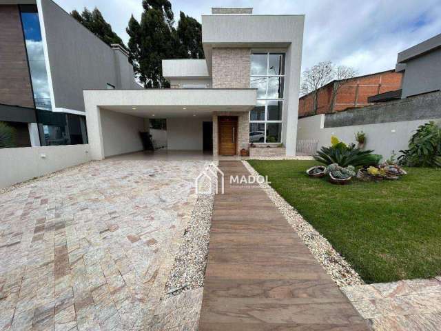 Casa com 3 dormitórios à venda, 198 m² por R$ 1.650.000,00 - Jardim Carvalho - Ponta Grossa/PR