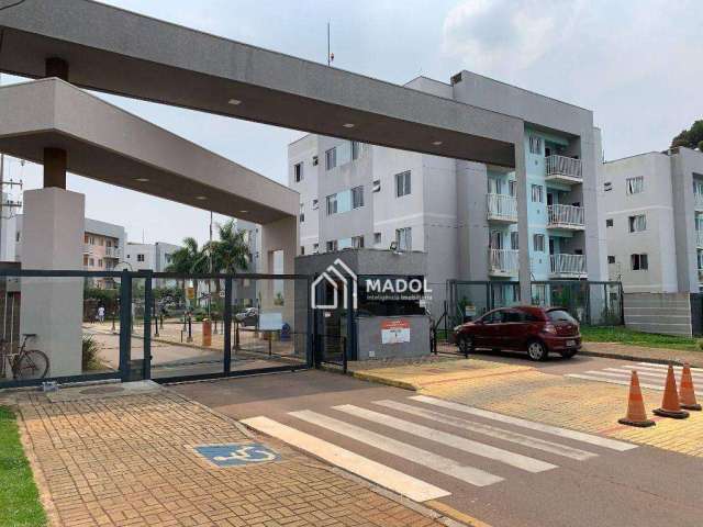 Apartamento com 2 dormitórios à venda por R$ 170.000,00 - Uvaranas - Ponta Grossa/PR