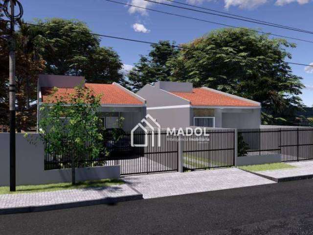 Casa com 3 dormitórios à venda, 80 m² por R$ 249.000,00 - Cará-cará - Ponta Grossa/PR