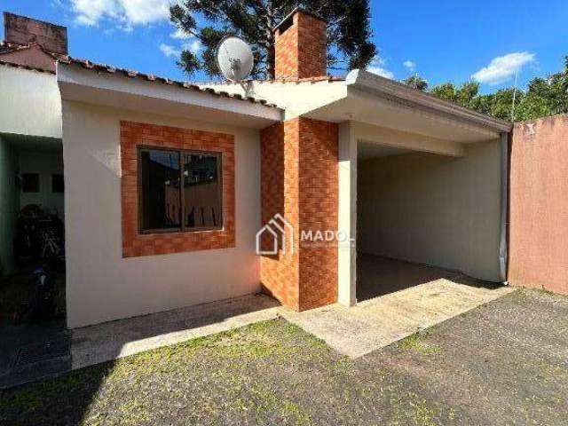 Casa com 3 dormitórios - venda por R$ 210.000,00 ou aluguel por R$ 1.335,00/mês - Uvaranas - Ponta Grossa/PR