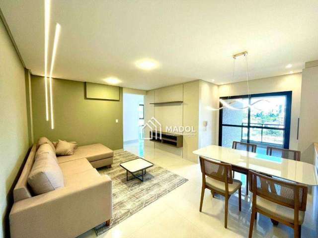 Apartamento com 3 dormitórios à venda, 93 m² por R$ 680.000 - Jardim Carvalho - Ponta Grossa/PR