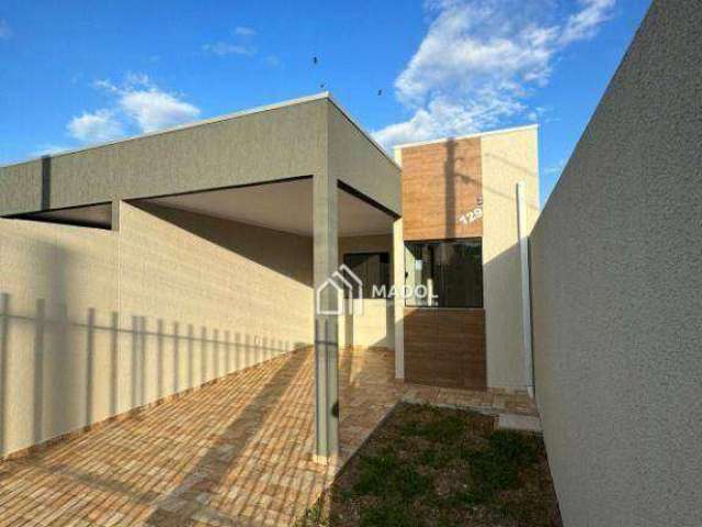 Casa com 2 dormitórios à venda, 65 m² por R$ 240.000,00 - Oficinas - Ponta Grossa/PR