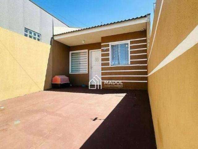 Casa com 3 dormitórios à venda, 68 m² por R$ 250.000,00 - Colônia Dona Luiza - Ponta Grossa/PR