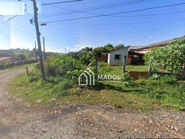 Terreno à venda, 412 m² por R$ 90.000,00 - Chapada - Ponta Grossa/PR