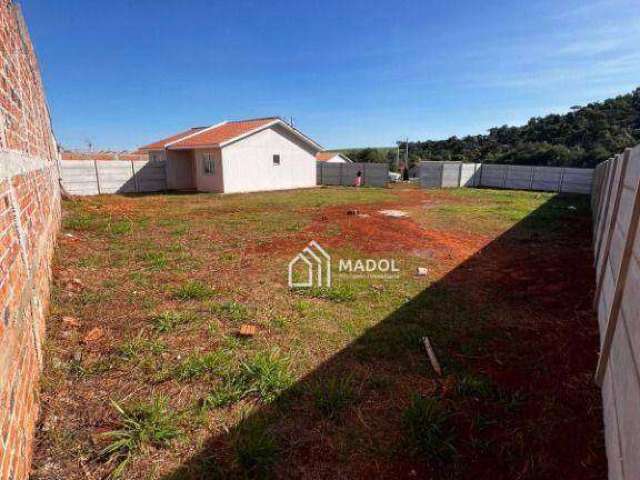 Casa com 2 dormitórios para alugar, 50 m² por R$ 1.045/mês - Contorno - Ponta Grossa/PR