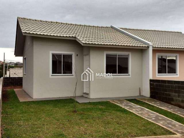 Casa com 2 dormitórios à venda, 45 m² por R$ 180.000,00 - Oficinas - Ponta Grossa/PR