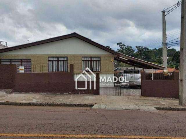 Casa com 4 dormitórios para alugar, 110 m² por R$ 1.297/mês - Chapada - Ponta Grossa/PR