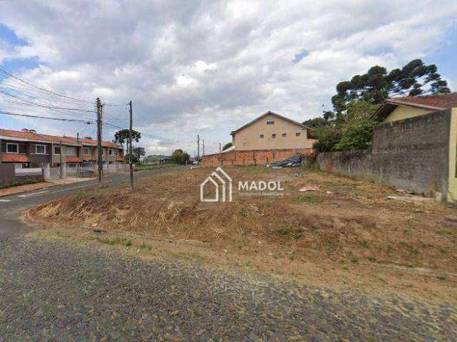 Terreno à venda, 450 m² por R$ 450.000,00 - Jardim Carvalho - Ponta Grossa/PR