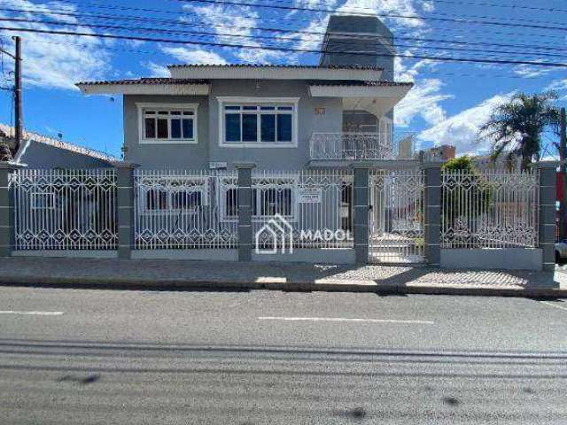 Casa com 3 dormitórios para alugar, 250 m² por R$ 6.550,00/mês - Centro - Ponta Grossa/PR