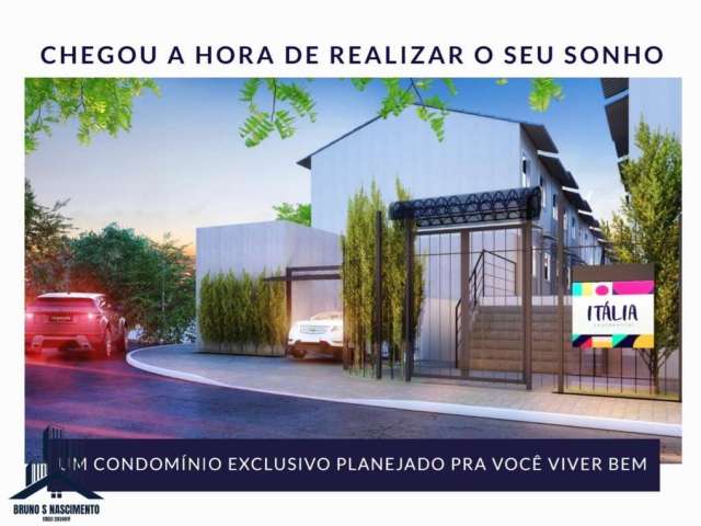 Casas nova à venda em Cotia/SP no Outeiro de Passargada no Residencial Itália com 50,25m²