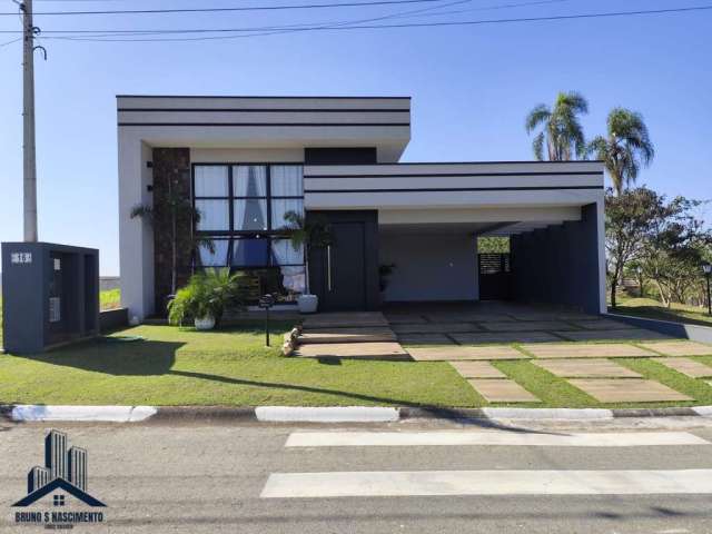 Casa Alto Padrão térrea à venda em Vargem Grande Paulista/SP, no centro, Residencial Reserva Paineiras com 200m² a.c