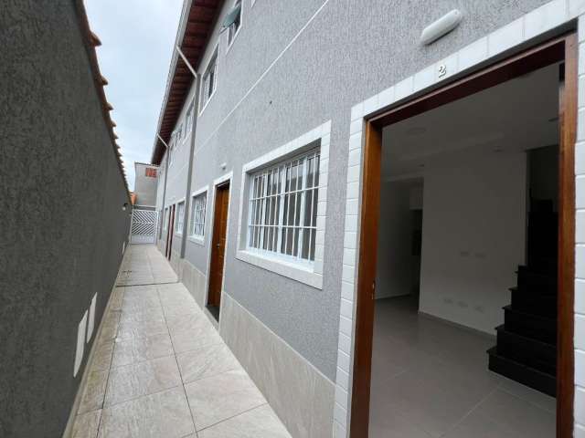 Excelente Casa de Condomínio Sobrado - 2 Dormitórios - 45,91m² - Vila Caiçara, Praia Grande/SP