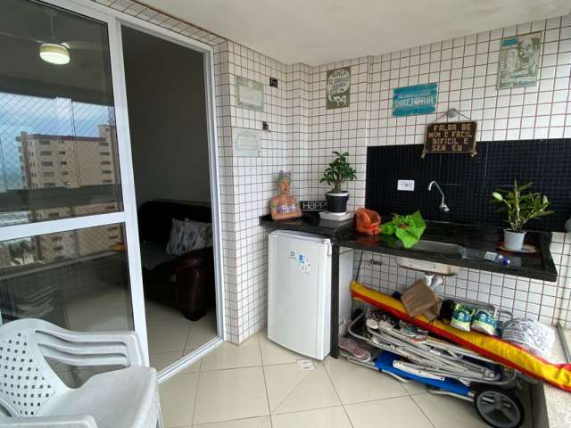 Excelente Apartamento com Vista Mar, andar alto - 2 Dormitórios - 89 m² - Vila Caiçara, Praia Grande/SP .