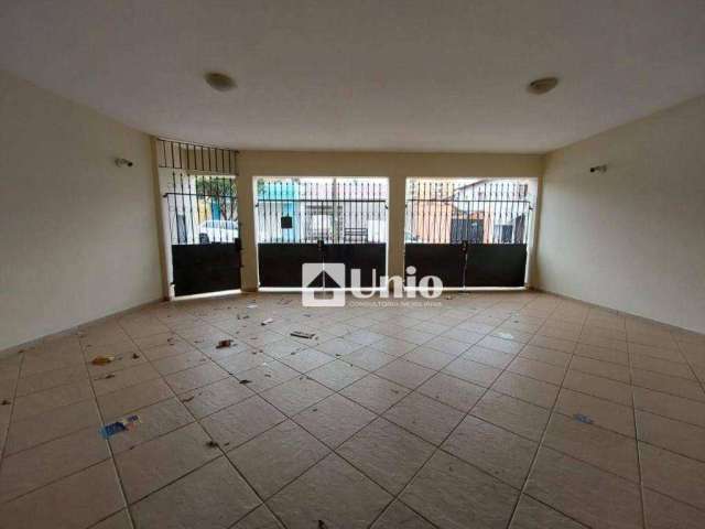 Casa com 3 dormitórios para alugar, 124 m² por R$ 2.790,00/mês - Vila Independência - Piracicaba/SP