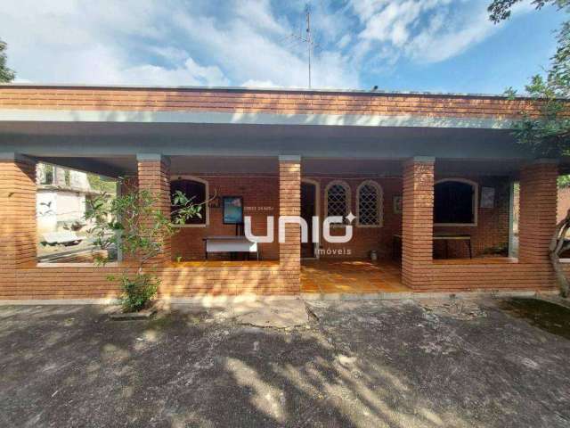 Chácara com 3 dormitórios, 5200 m² - venda por R$ 2.200.000,00 ou aluguel por R$ 10.000,00/mês - Campestre - Piracicaba/SP